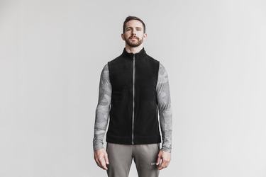 Nobull Arctic Men's Vest Black | Australia (NA7532)